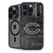 NFL Chicago Bears Black & White iPhone 15 Pro Kickstand Case