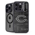 NFL Chicago Bears Black & White iPhone 15 Pro Kickstand Case