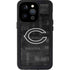 NFL Chicago Bears Black & White iPhone 15 Pro Waterproof Case