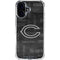 NFL Chicago Bears Black & White iPhone 16 Plus Clear Case