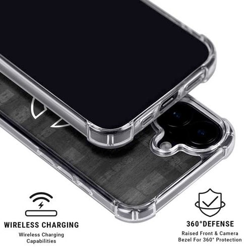 NFL Chicago Bears Black & White iPhone 16 Plus MagSafe Case