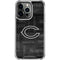NFL Chicago Bears Black & White iPhone 16 Pro Max Clear Case