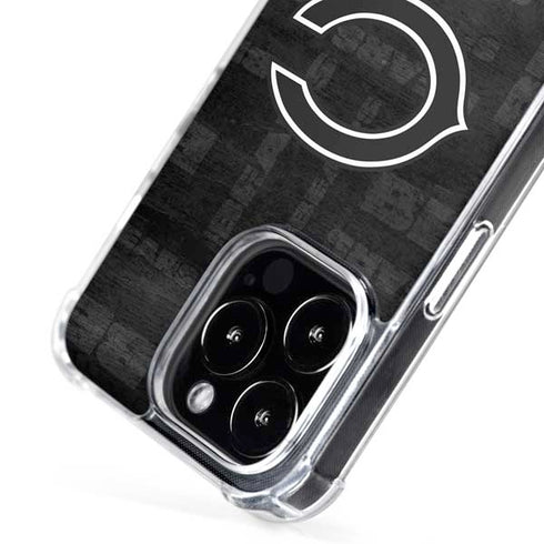 NFL Chicago Bears Black & White iPhone 16 Pro Max MagSafe Case