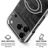 NFL Chicago Bears Black & White iPhone 18 Pro Clear Case