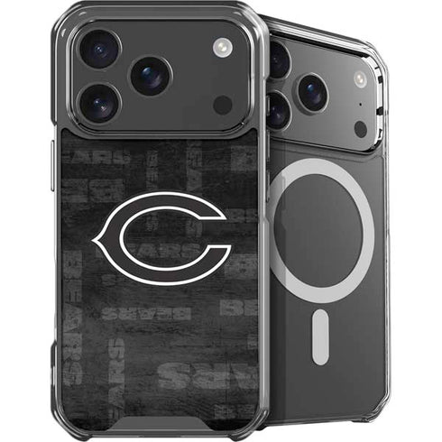 NFL Chicago Bears Black & White iPhone 18 Pro MagSafe Case
