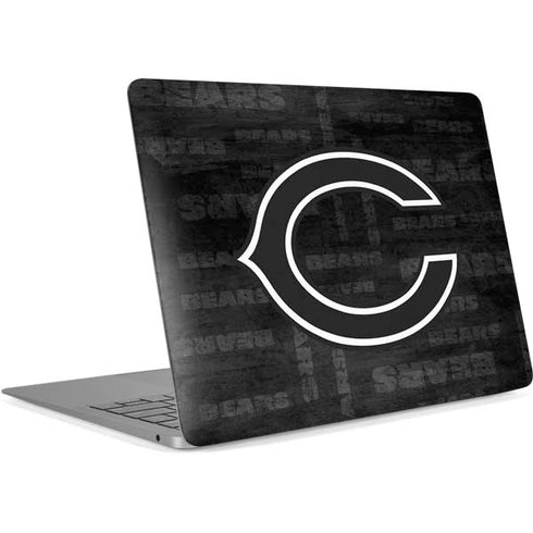 NFL Chicago Bears Black & White Apple MacBook Air Skin