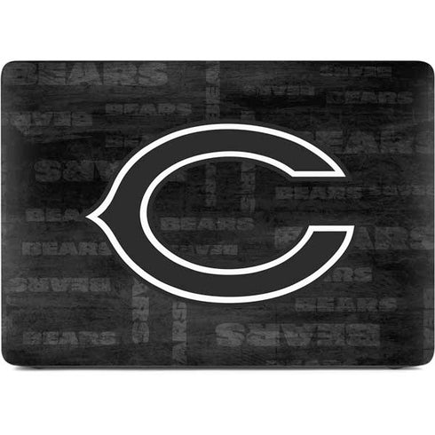 NFL Chicago Bears Black & White Apple MacBook Air Skin
