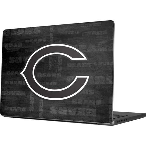 NFL Chicago Bears Black & White Apple MacBook Pro 14-inch Skin
