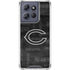 NFL Chicago Bears Black & White Moto G 5G (2025) Clear Case