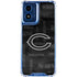 NFL Chicago Bears Black & White Moto G 5G (2024) Clear Case