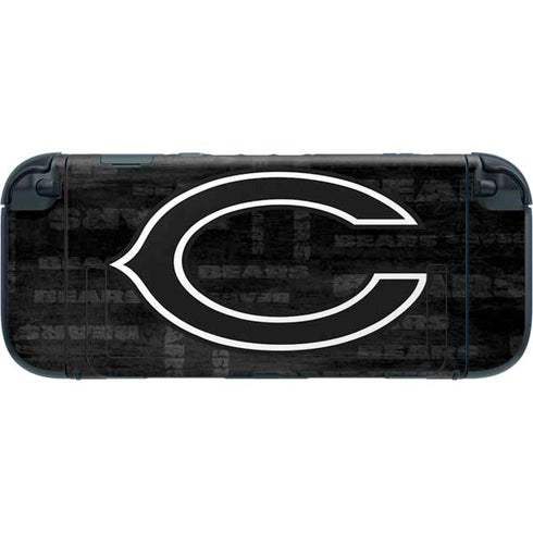 NFL Chicago Bears Black & White Nintendo Switch 2 (2025) with Joy-Con Skin