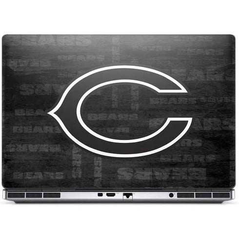 NFL Chicago Bears Black & White Dell Precision Skin