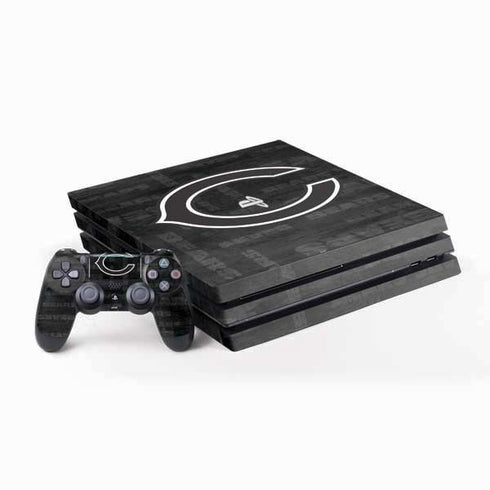 NFL Chicago Bears Black & White PlayStation PS4 Skins