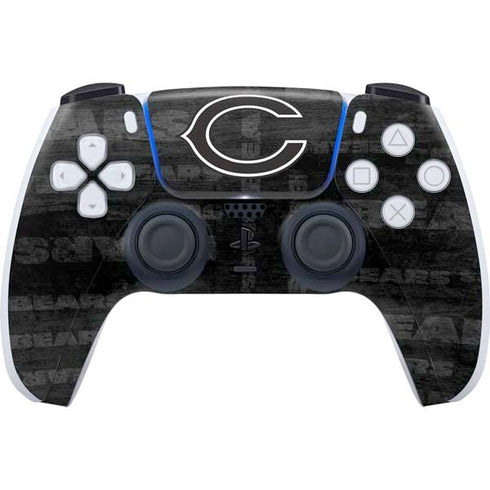 NFL Chicago Bears Black & White PlayStation PS5 Skins