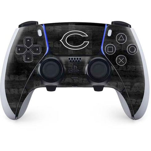NFL Chicago Bears Black & White PlayStation PS5 Skins