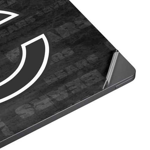 NFL Chicago Bears Black & White Surface Laptop 7 13.8in Skin