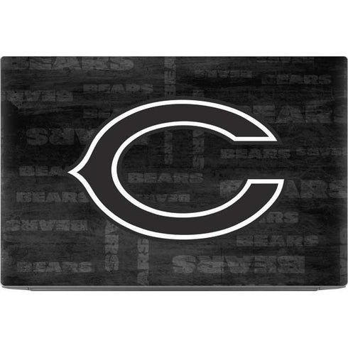 NFL Chicago Bears Black & White Dell XPS Skin
