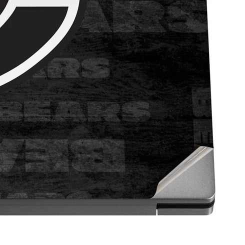 NFL Chicago Bears Black & White Dell XPS Skin