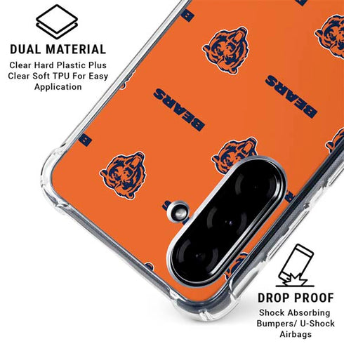 NFL Chicago Bears Blitz Series Galaxy A36 5G Clear Case