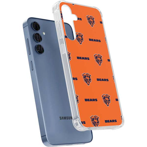 NFL Chicago Bears Blitz Series Galaxy A55 5G Clear Case