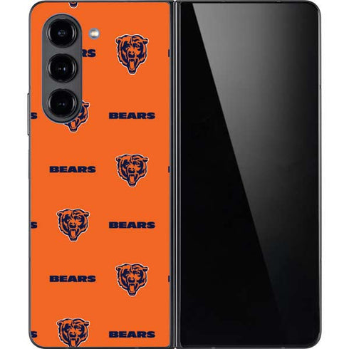 NFL Chicago Bears Blitz Series Galaxy Z Fold5 5G Skin
