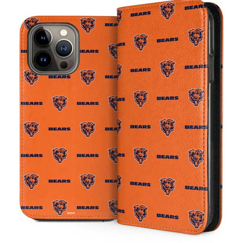 NFL Chicago Bears Blitz Series iPhone 15 Pro Max Folio Case