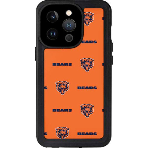 NFL Chicago Bears Blitz Series iPhone 15 Pro Waterproof Case