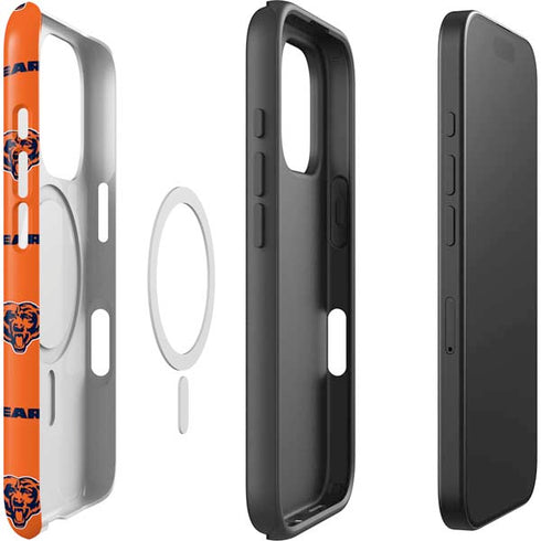 NFL Chicago Bears Blitz Series iPhone 16 Pro Magsafe Impact Case