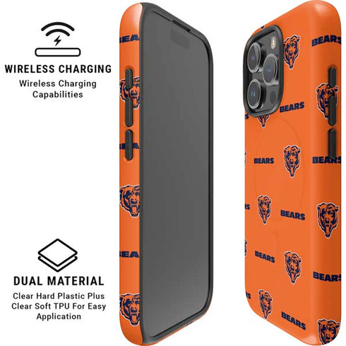 NFL Chicago Bears Blitz Series iPhone 16 Pro Magsafe Impact Case