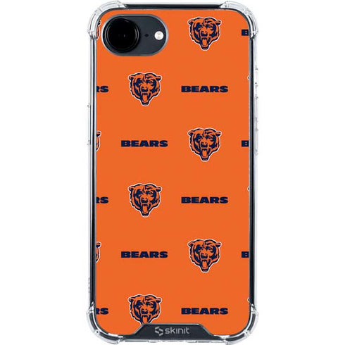 NFL Chicago Bears Blitz Series iPhone 16e Clear Case