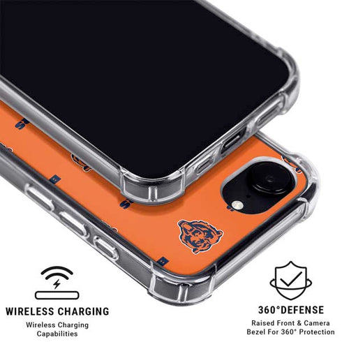 NFL Chicago Bears Blitz Series iPhone 16e MagSafe Case