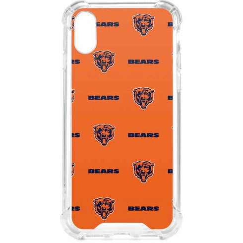 NFL Chicago Bears Blitz Series iPhone XS Clear Case