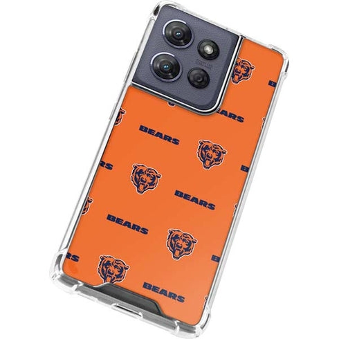 NFL Chicago Bears Blitz Series Moto G 5G (2025) Clear Case