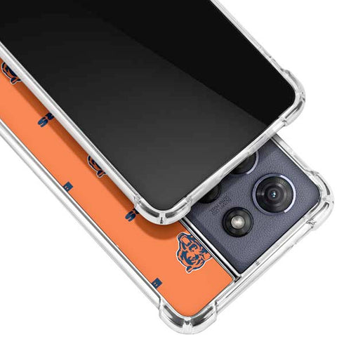 NFL Chicago Bears Blitz Series Moto G 5G (2025) Clear Case