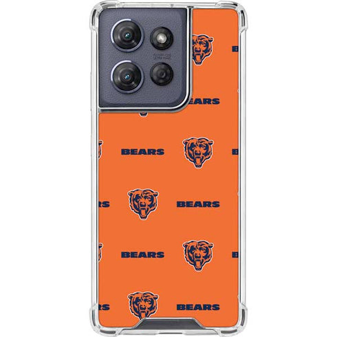 NFL Chicago Bears Blitz Series Moto G Play 5G (2025) Clear Case