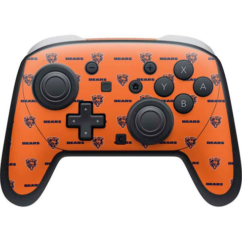 NFL Chicago Bears Blitz Series Nintendo Switch 2 (2025) Pro Controller Skin