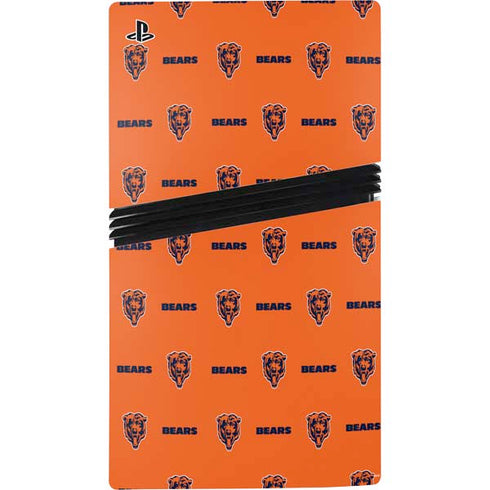 NFL Chicago Bears Blitz Series PS5 Pro Disk Console Skin