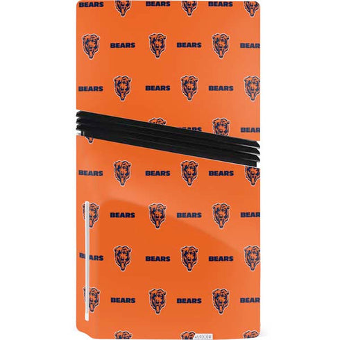 NFL Chicago Bears Blitz Series PS5 Pro Disk Console Skin