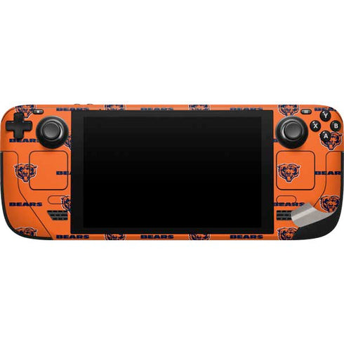 NFL Chicago Bears Blitz Series Steam Deck Handheld Gaming Computer Skin