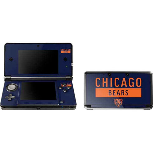 NFL Chicago Bears Blue Performance Series Nintendo Skins
