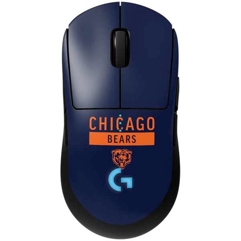 NFL Chicago Bears Blue Performance Series G Pro Wireless Gaming Mouse Skin