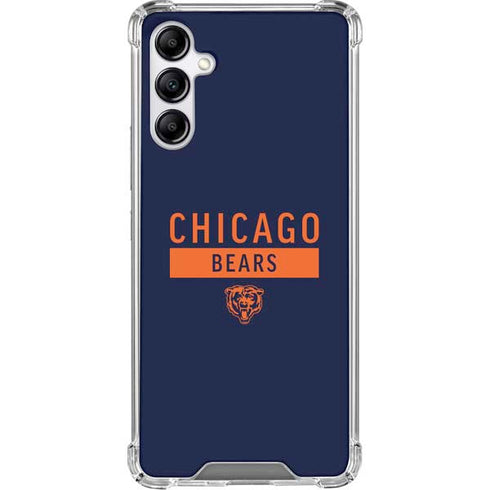 NFL Chicago Bears Blue Performance Series Gabb Phone 4 Clear Case