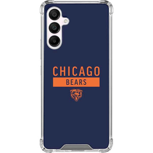 NFL Chicago Bears Blue Performance Series Galaxy A16 5G Clear Case