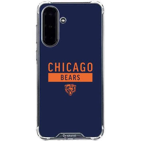 NFL Chicago Bears Blue Performance Series Galaxy A36 5G Clear Case