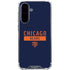 NFL Chicago Bears Blue Performance Series Galaxy A36 5G Clear Case