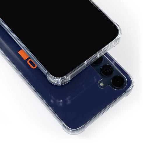 NFL Chicago Bears Blue Performance Series Galaxy A55 5G Clear Case