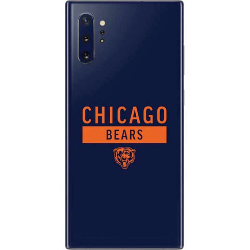 NFL Chicago Bears Blue Performance Series Galaxy Note 10 Plus Skin