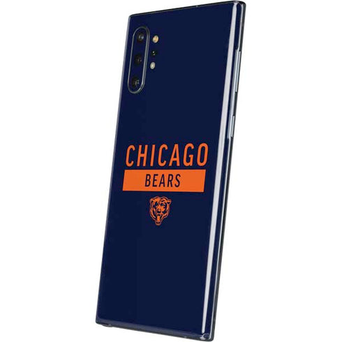 NFL Chicago Bears Blue Performance Series Galaxy Note 10 Plus Skin
