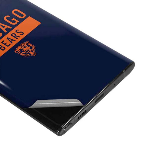 NFL Chicago Bears Blue Performance Series Galaxy Note 10 Plus Skin