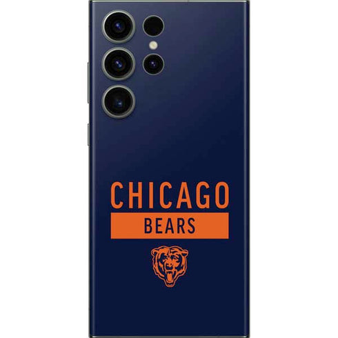NFL Chicago Bears Blue Performance Series Galaxy Skins
